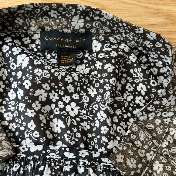 Women’s Anthropologie’s Current Air short sleeve women’s top. L. Like new! - Picture 3 of 4